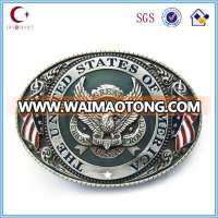 fashion custom wholesale belt buckles with america eagle manufacture